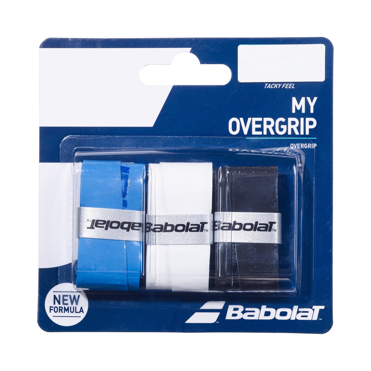 Babolat My Overgrip 3-pack - svart, vit Babolat My Overgrip 3-pack - svart, vit