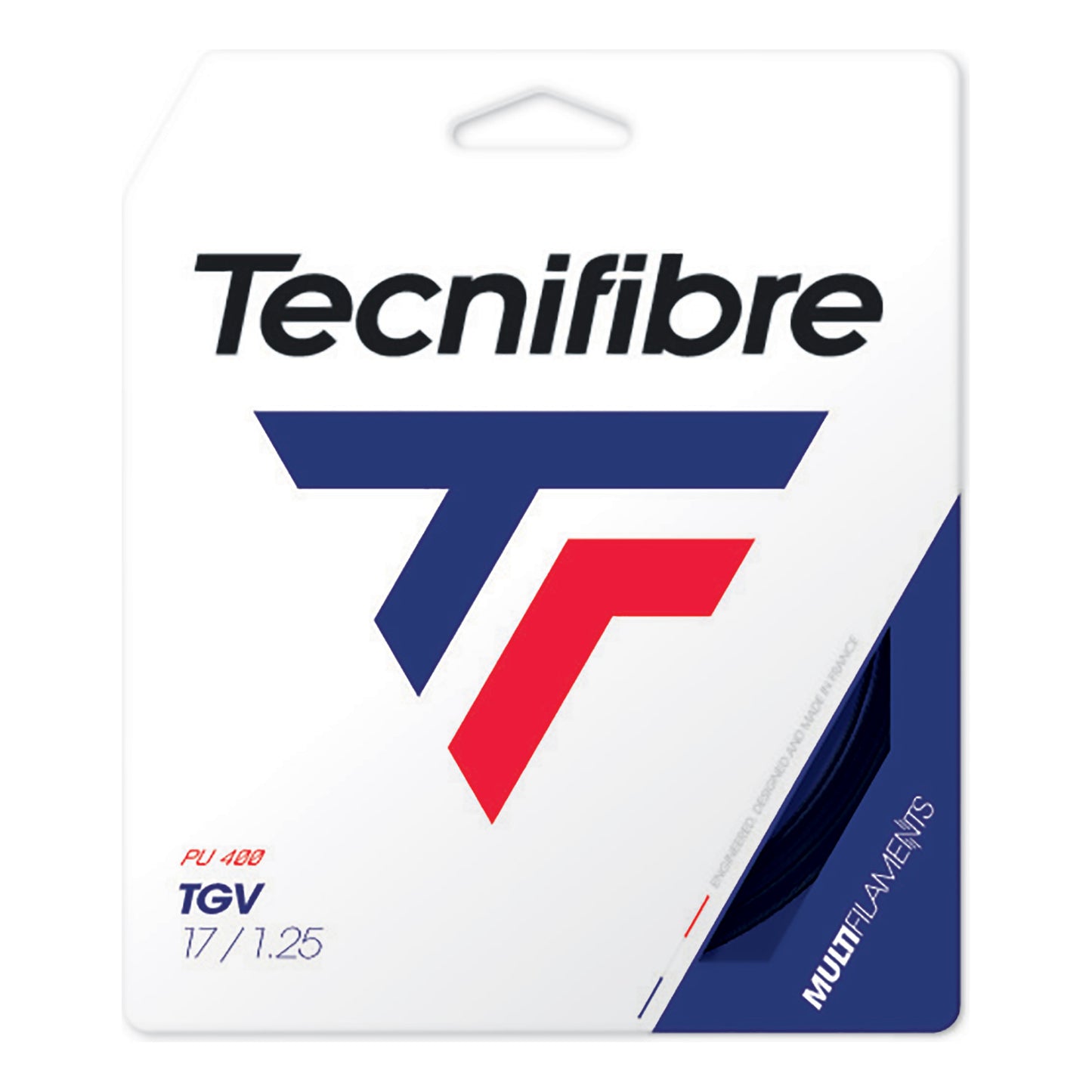 Tecnifibre TGV 12m Strängset-Svart Tecnifibre TGV 12m Strängset-Svart