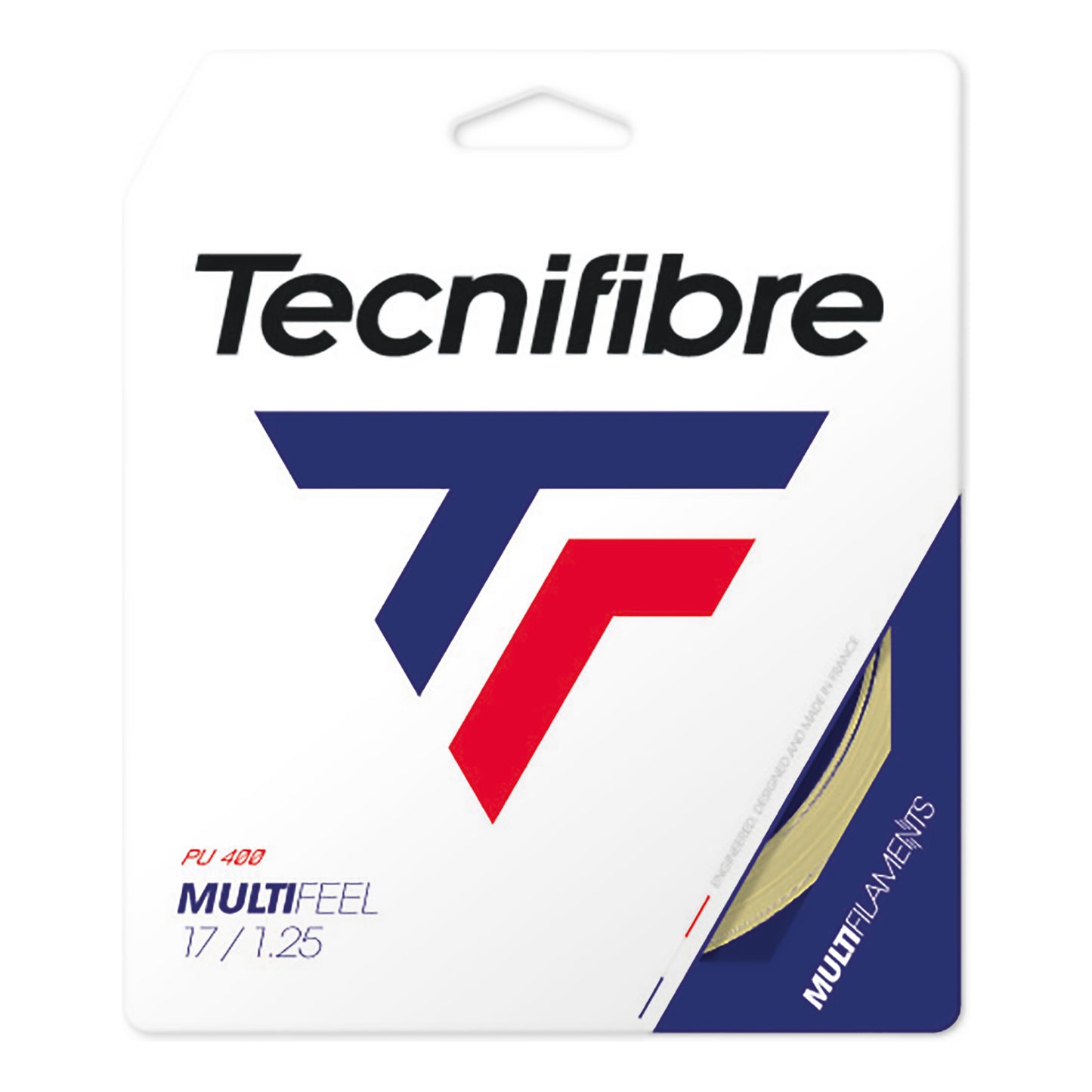 Tecnifibre Multifeel 12m Strängset-Naturfärger Tecnifibre Multifeel 12m Strängset-Naturfärger