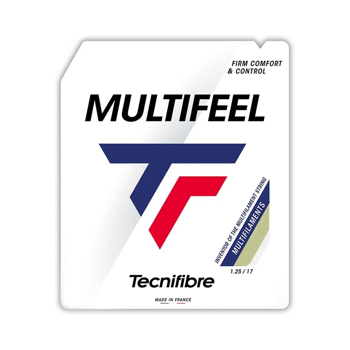 Tecnifibre Multifeel 12m Strängset-Naturfärger Tecnifibre Multifeel 12m Strängset-Naturfärger