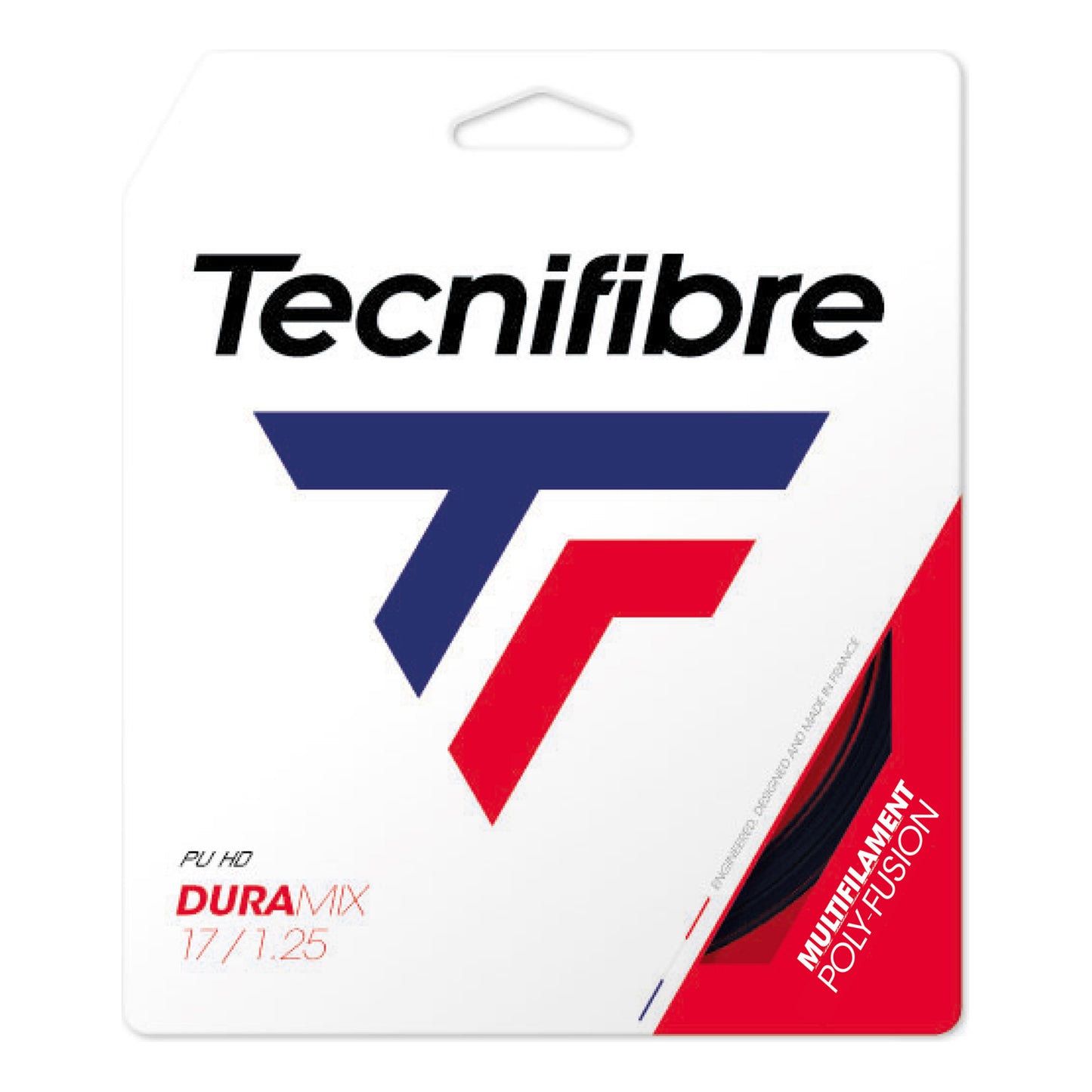 Tecnifibre Duramix HD 12m Strängset-Svart Tecnifibre Duramix HD 12m Strängset-Svart