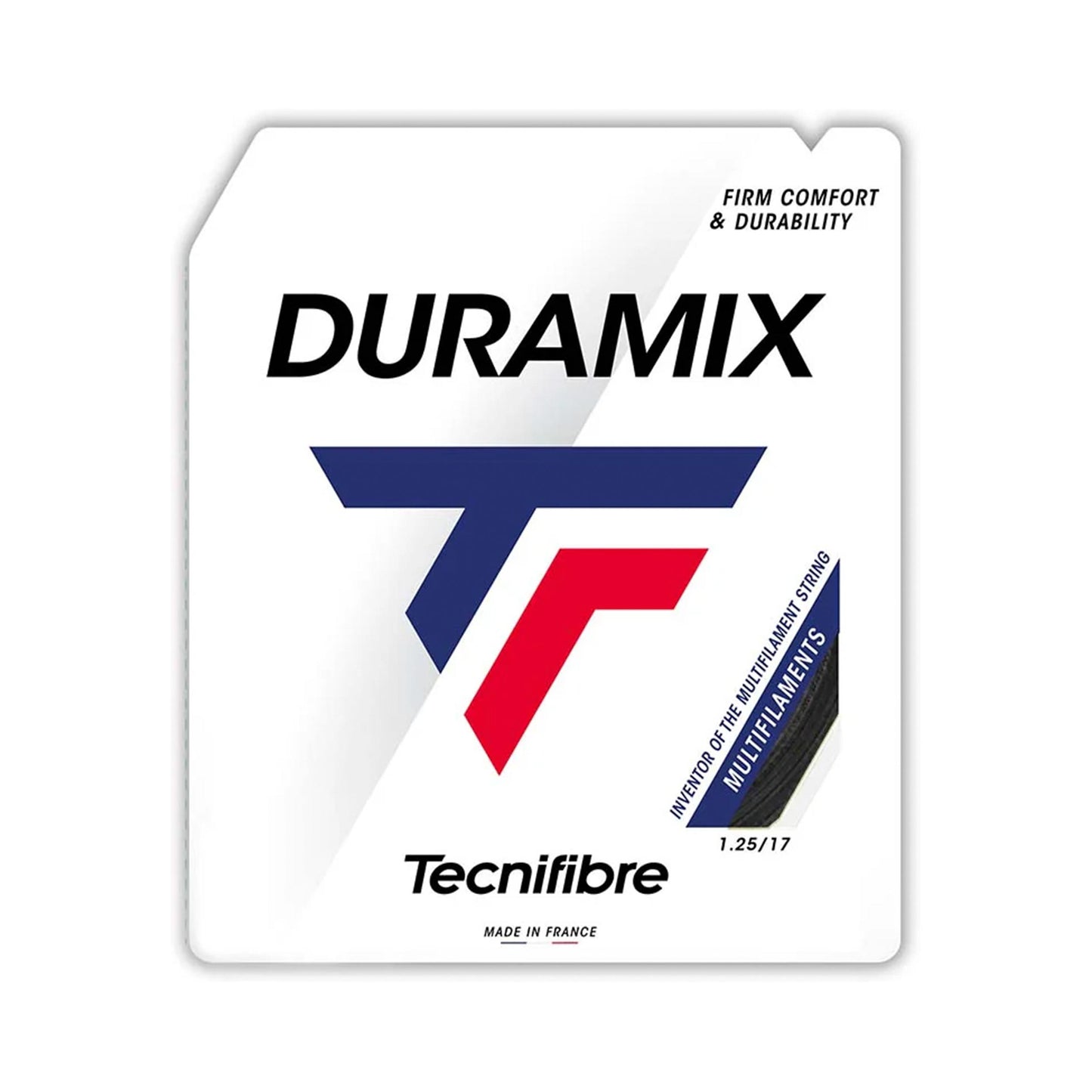 Tecnifibre Duramix HD 12m Strängset-Svart Tecnifibre Duramix HD 12m Strängset-Svart