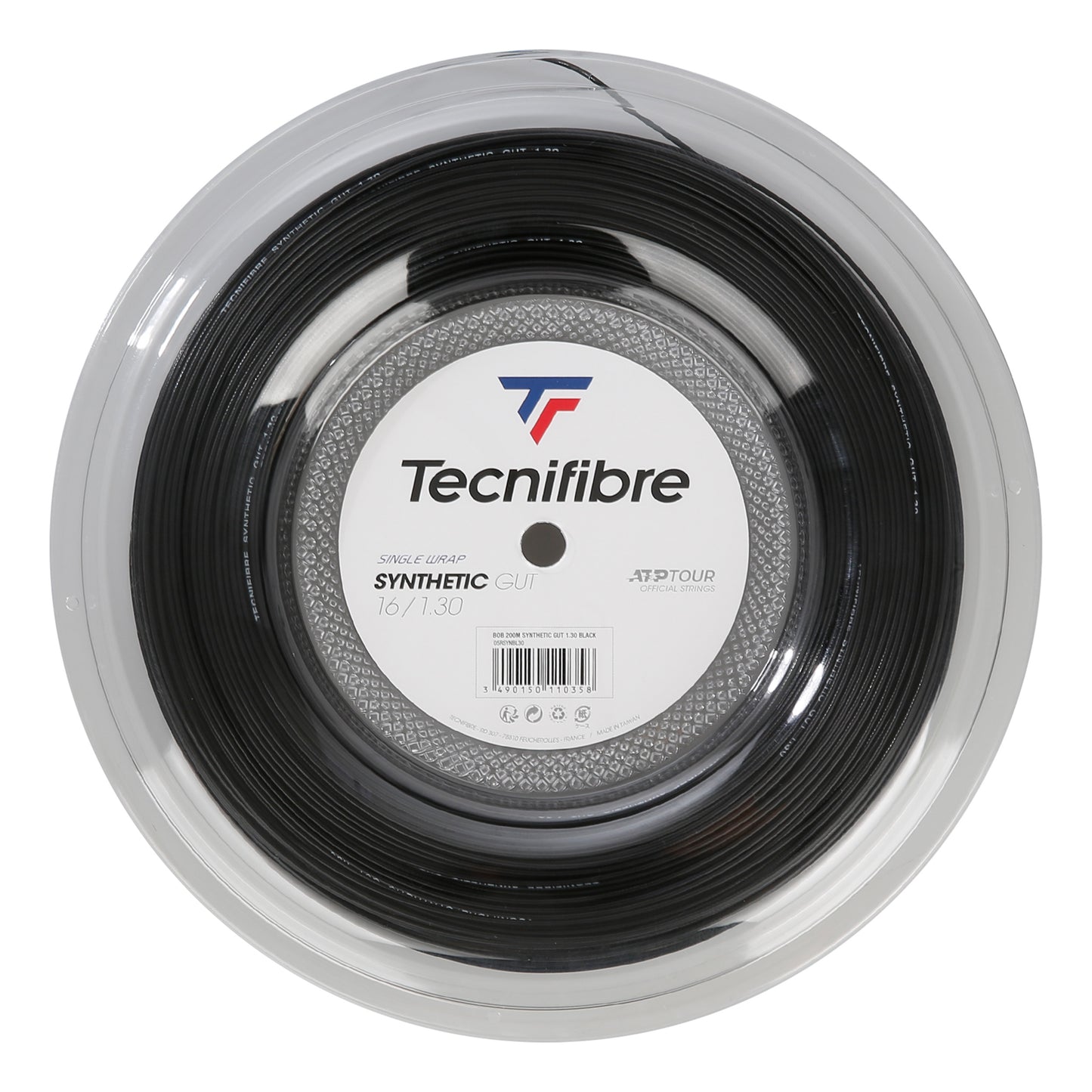 Tecnifibre Synthetic Gut 200m Strängrulle-Svart Tecnifibre Synthetic Gut 200m Strängrulle-Svart