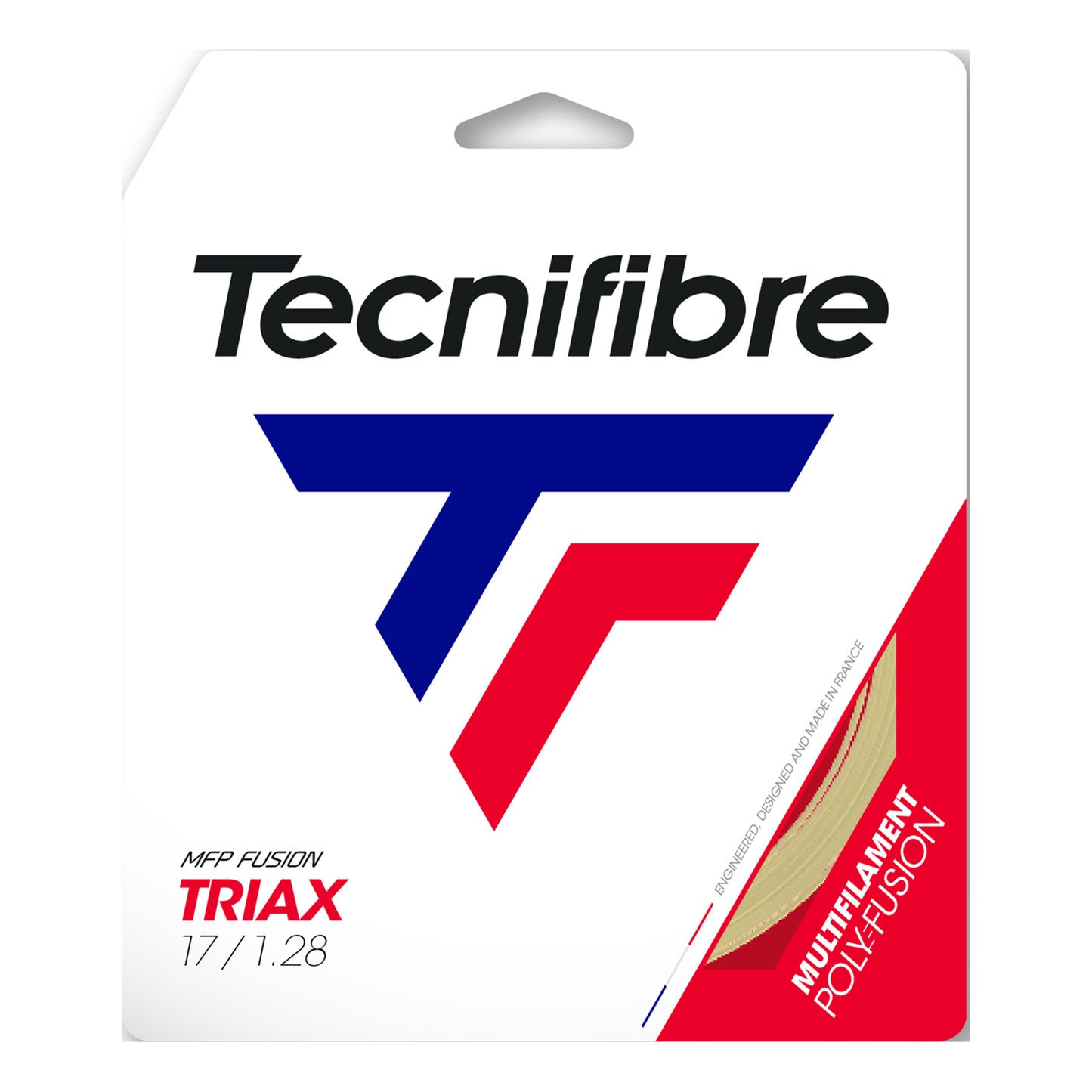 Tecnifibre Triax Strängset 12m-Naturfärger Tecnifibre Triax Strängset 12m-Naturfärger