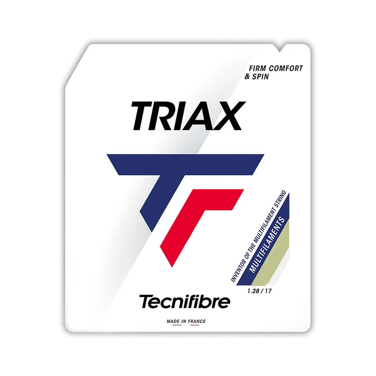 Tecnifibre Triax Strängset 12m-Naturfärger Tecnifibre Triax Strängset 12m-Naturfärger