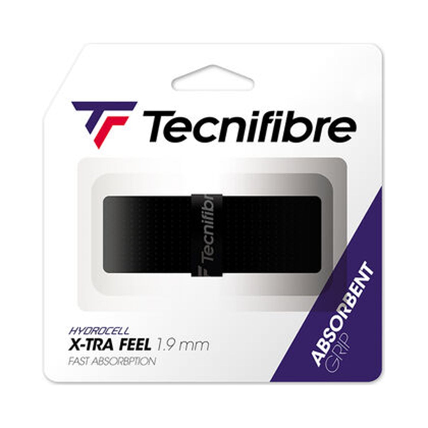 Tecnifibre X-Tra Feel Enpack-Svart Tecnifibre X-Tra Feel Enpack-Svart