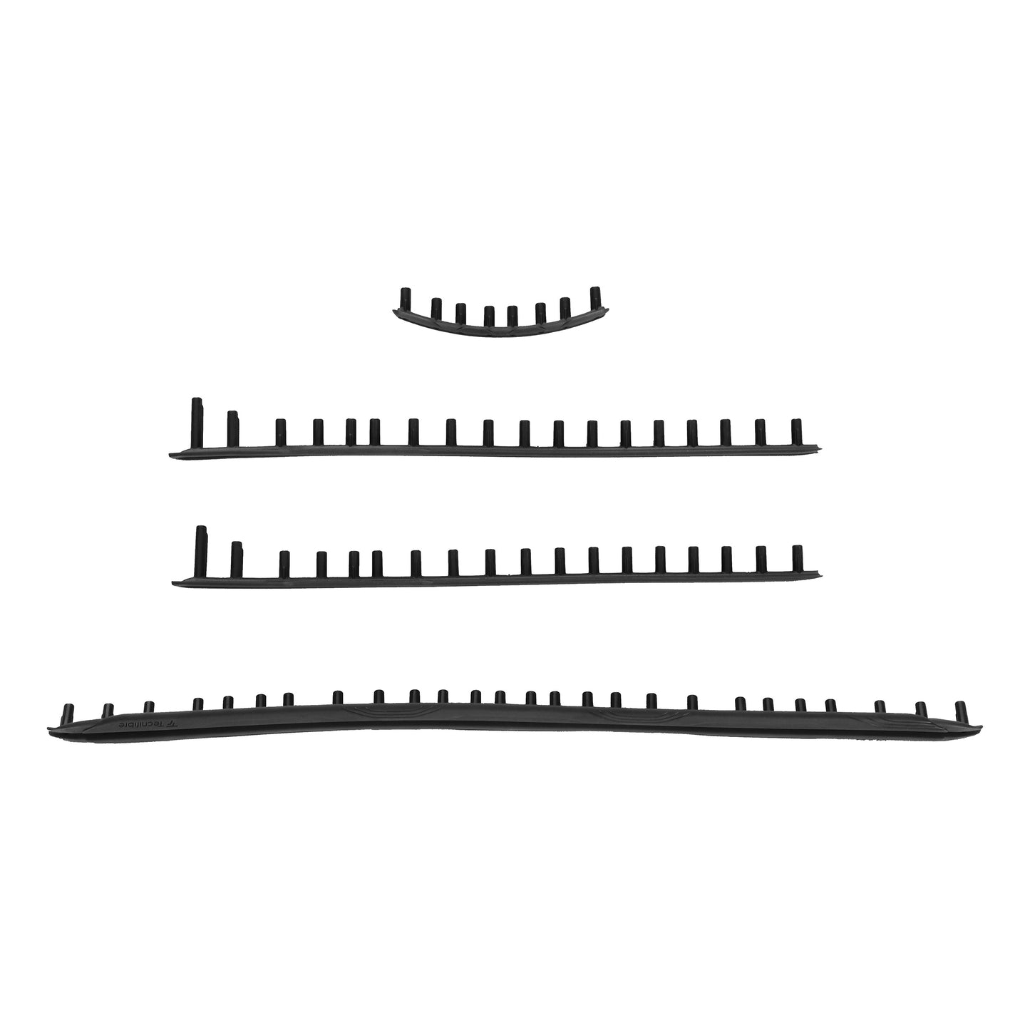 Tecnifibre T-Fight TF-40 18/20 Set Med Band Med Öglor-Svart Tecnifibre T-Fight TF-40 18/20 Set Med Band Med Öglor-Svart