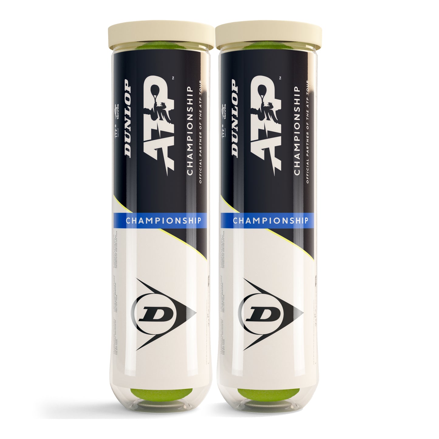 Dunlop ATP Championship Bi Pack 2x 4-pack Rör Dunlop ATP Championship Bi Pack 2x 4-pack Rör