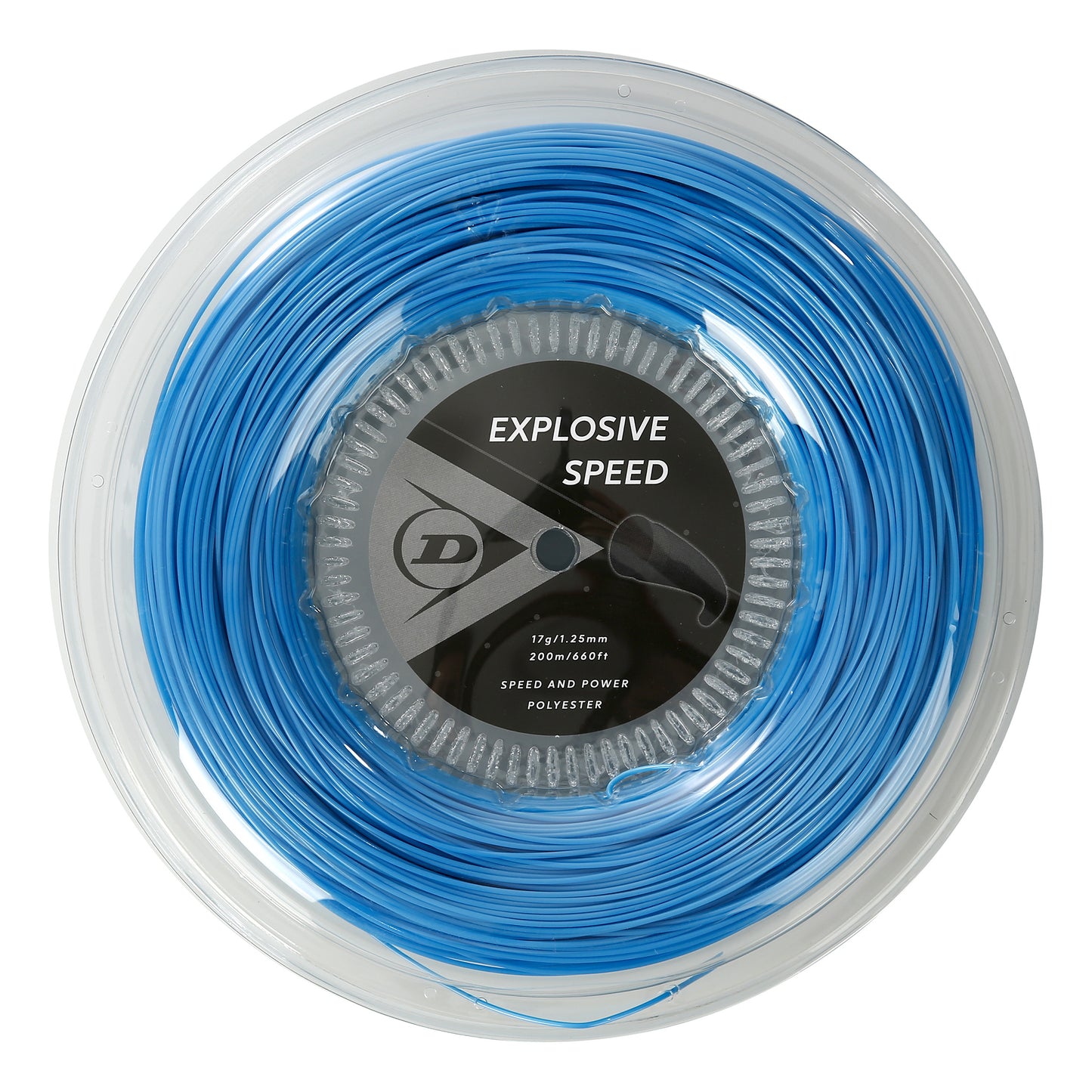 Dunlop Explosive Speed Strängrulle 200m-Blå Dunlop Explosive Speed Strängrulle 200m-Blå