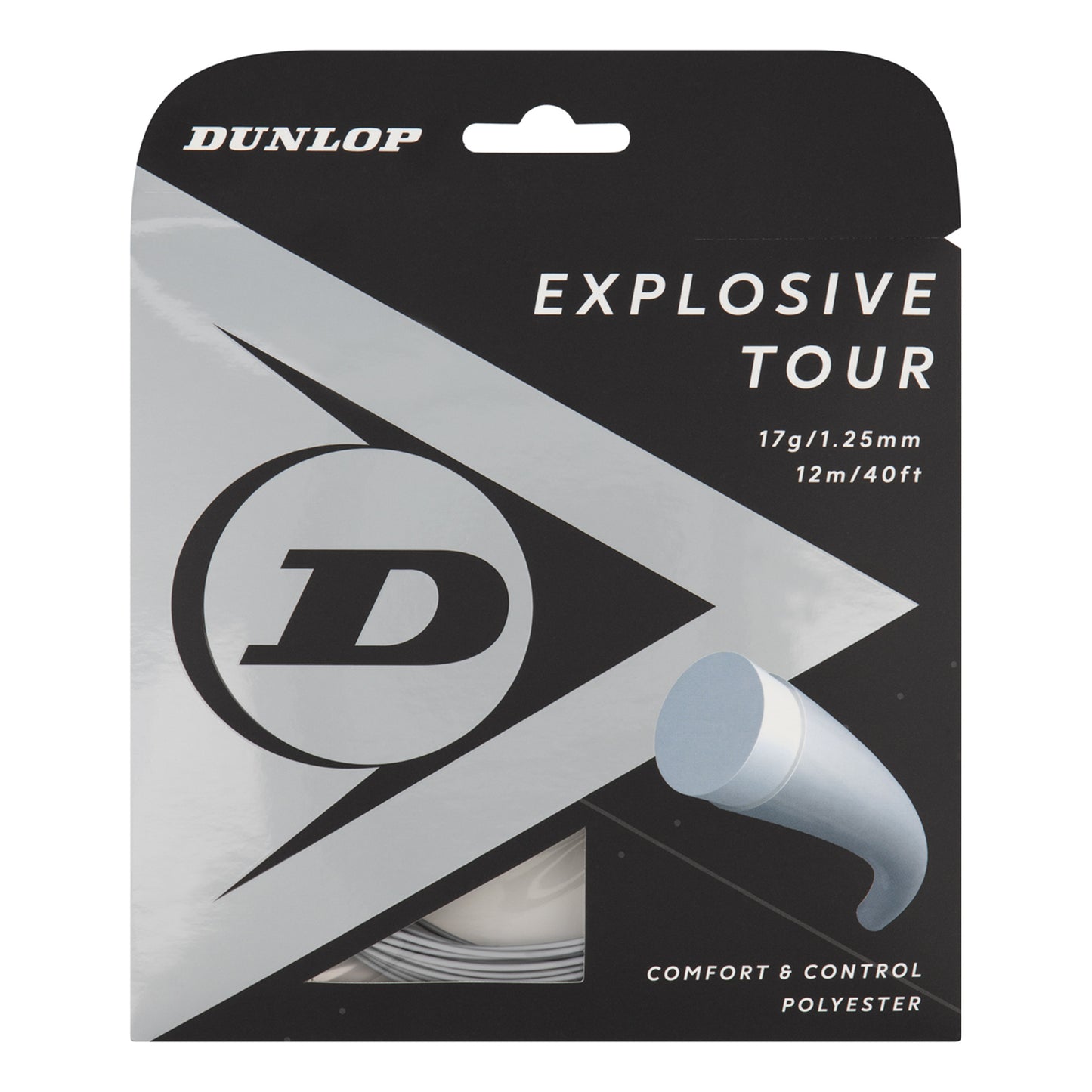 Dunlop Explosive Tour Strängset 12m-Silver Dunlop Explosive Tour Strängset 12m-Silver