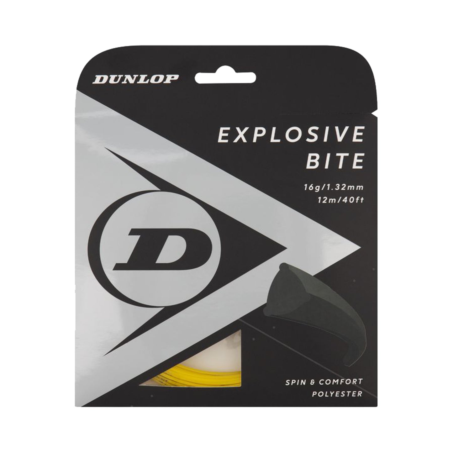 Dunlop Explosive Bite Strängset 12m - gul Dunlop Explosive Bite Strängset 12m - gul