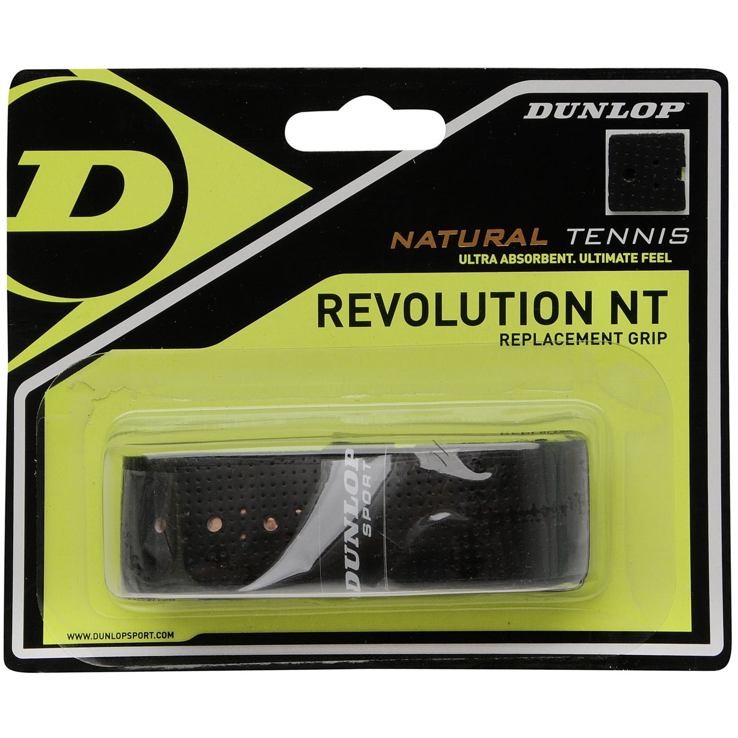 Dunlop Revolution NT Replacement Grip Enpack-svart Dunlop Revolution NT Replacement Grip Enpack-svart