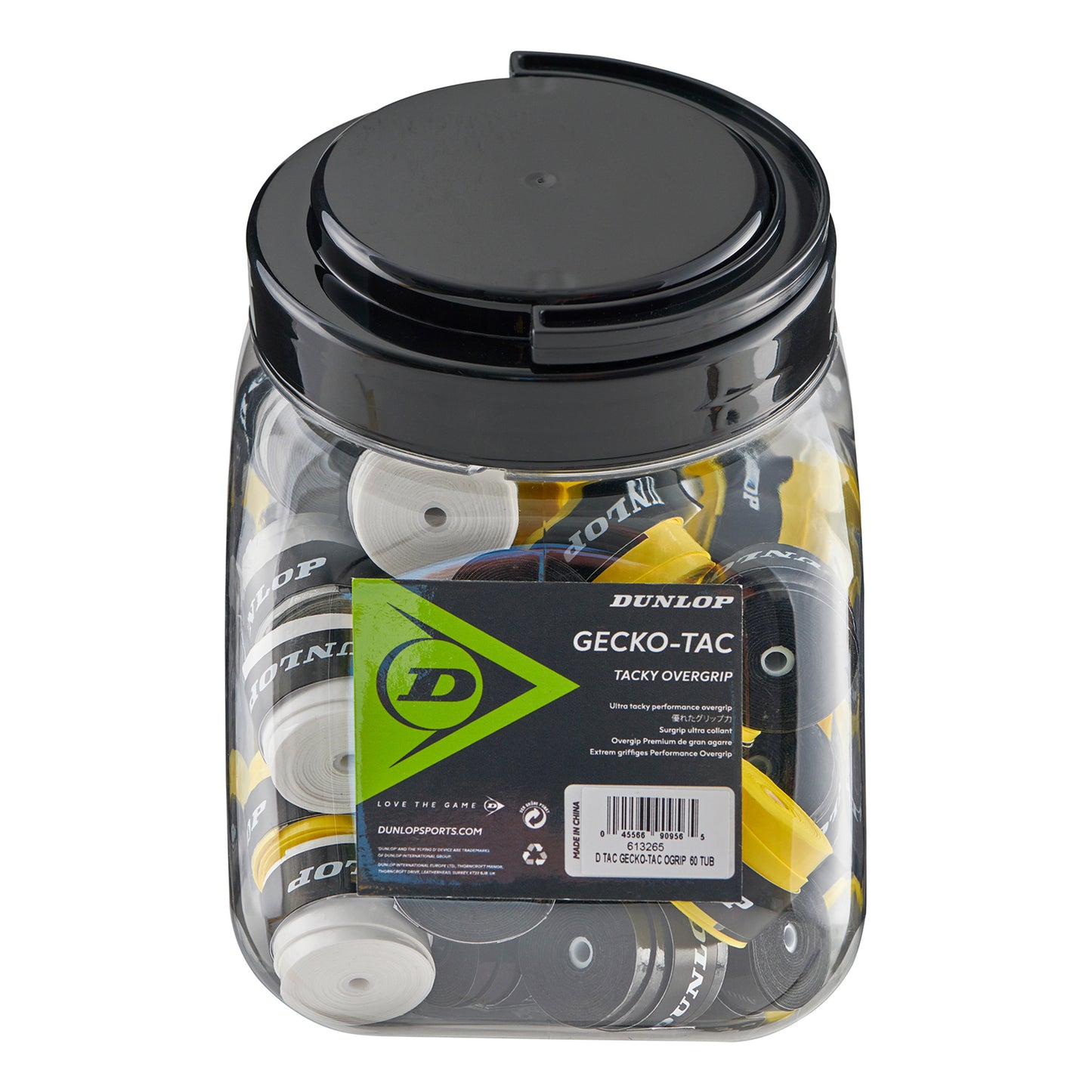 Dunlop Gecko-Tac 60-pack-Flerfärgad Dunlop Gecko-Tac 60-pack-Flerfärgad