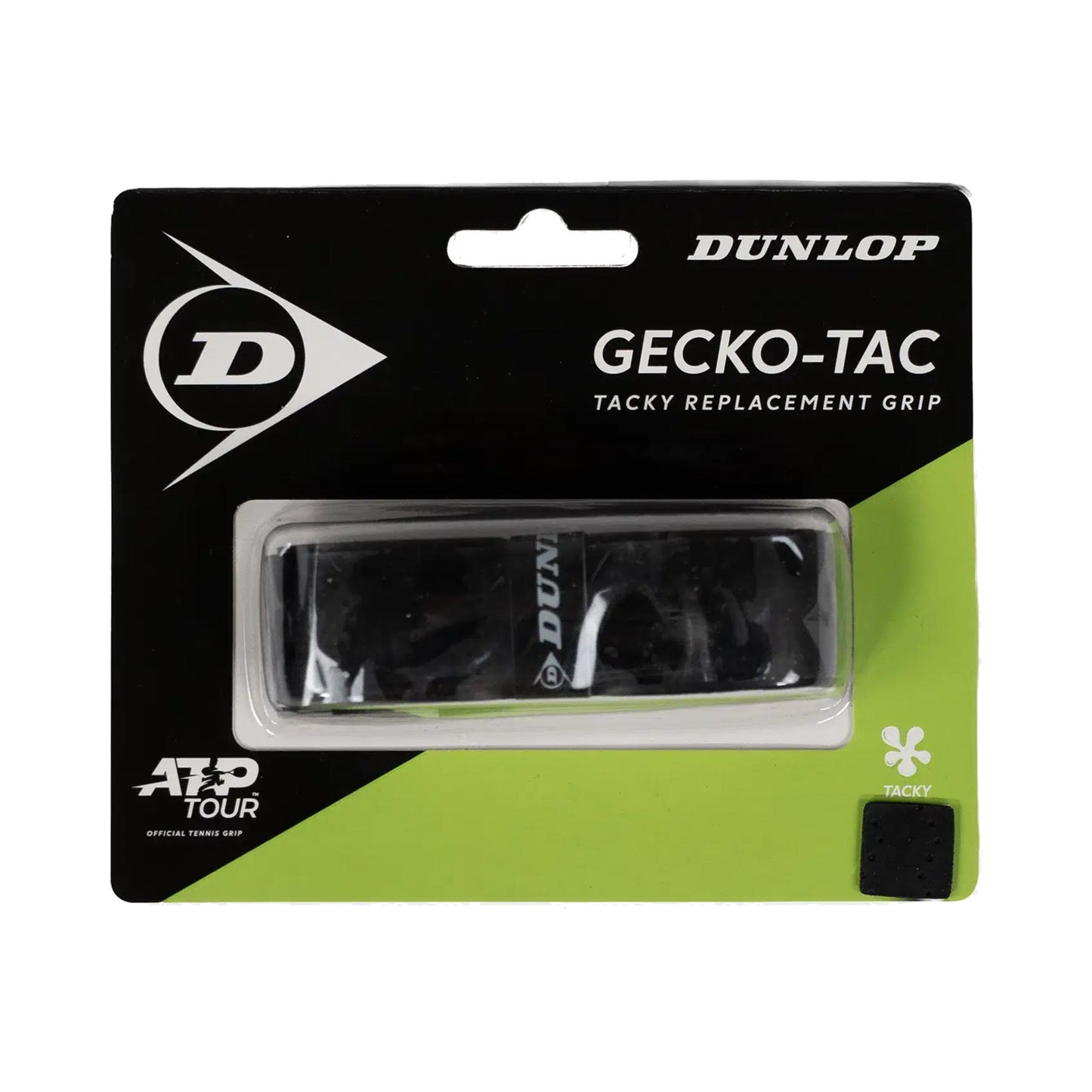 Dunlop Gecko-Tac Replacement Grip Enpack - svart Dunlop Gecko-Tac Replacement Grip Enpack - svart