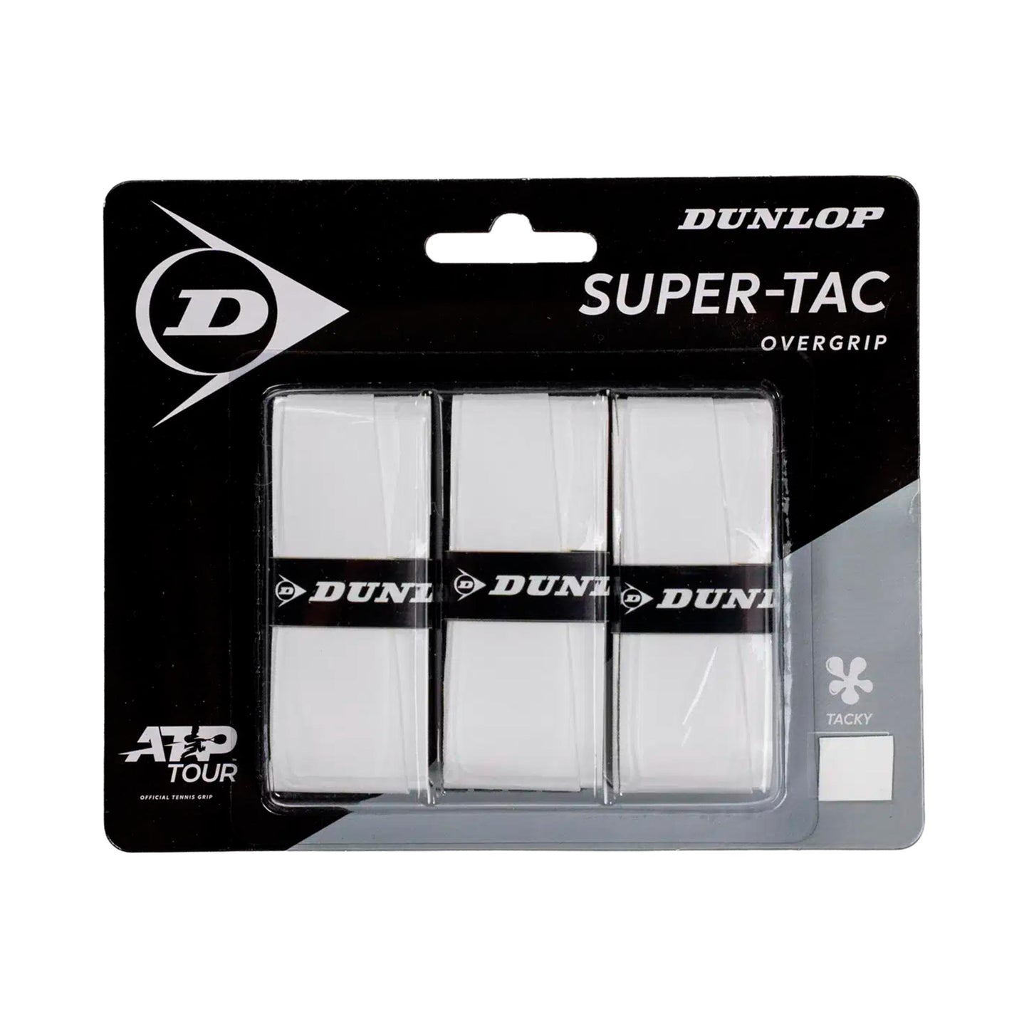 Dunlop Super Tac 3-pack - vit Dunlop Super Tac 3-pack - vit