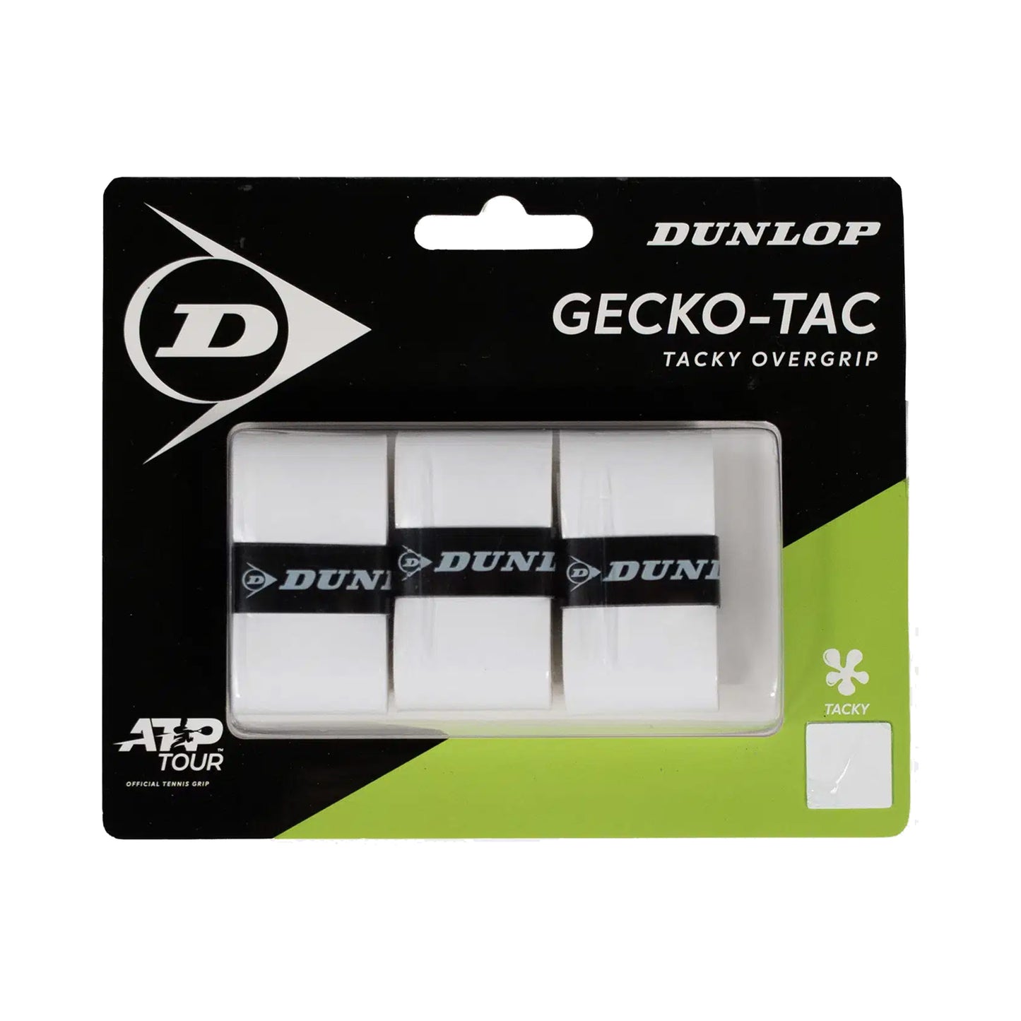 Dunlop Gecko-Tac 3-pack - vit Dunlop Gecko-Tac 3-pack - vit