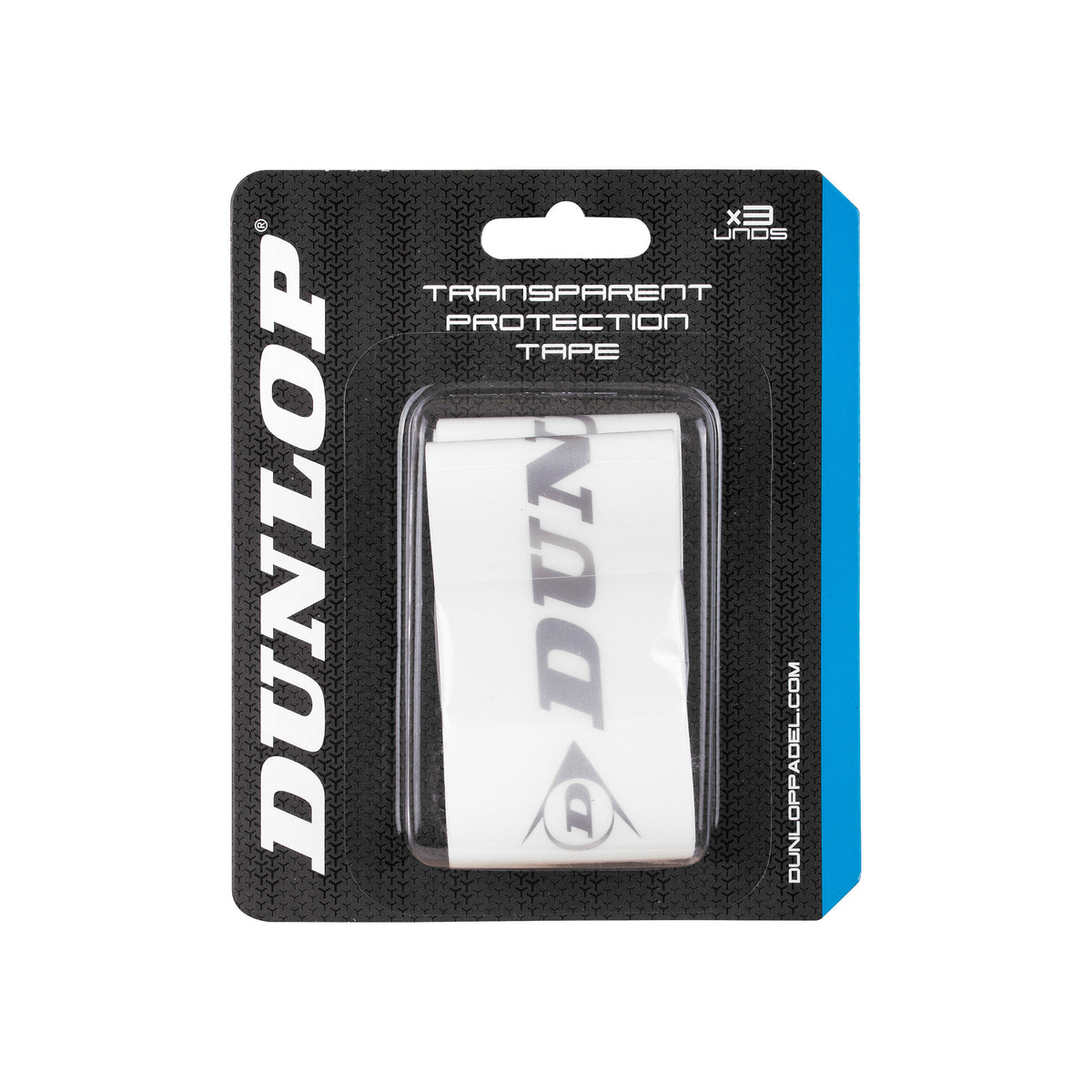 Dunlop Padel Transparent Pro Tape Racketskyddstejp-Transparent Dunlop Padel Transparent Pro Tape Racketskyddstejp-Transparent