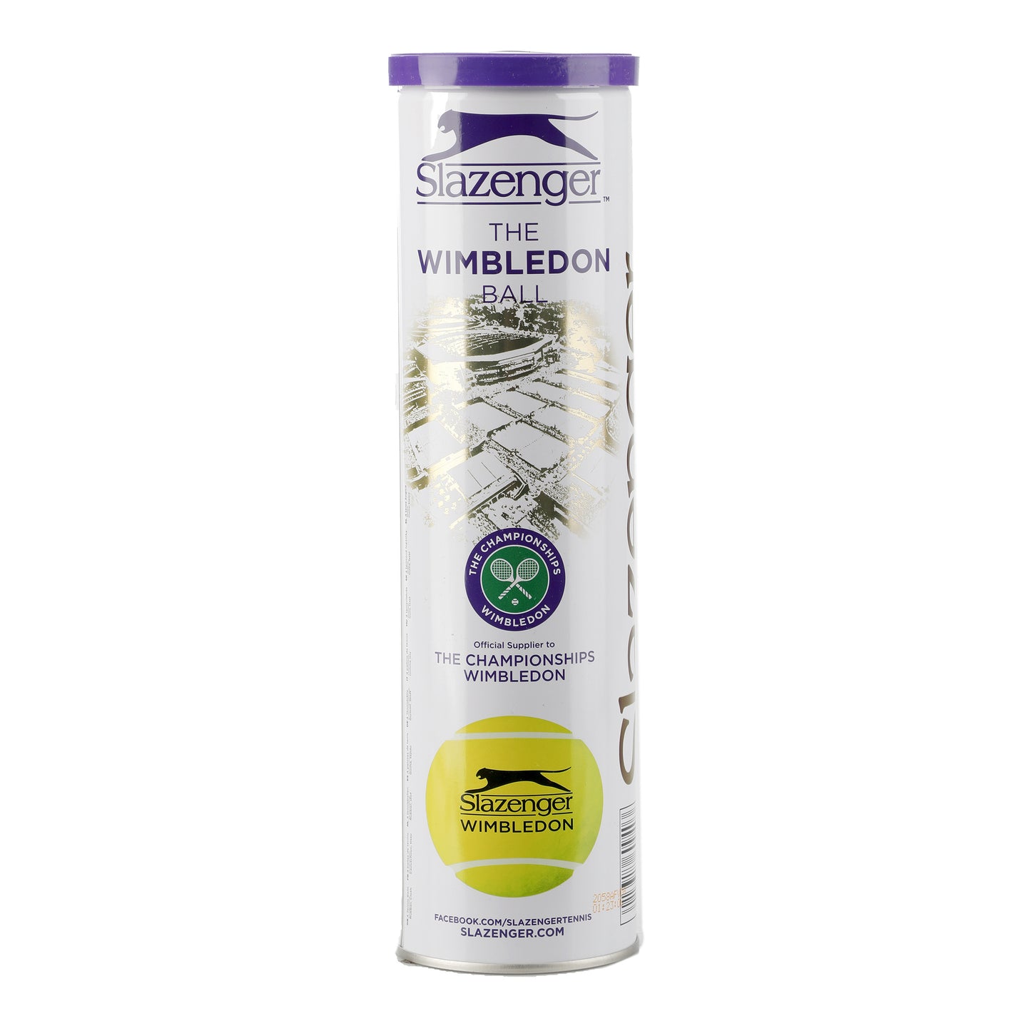 Slazenger Wimbledon 4-pack rör Slazenger Wimbledon 4-pack rör