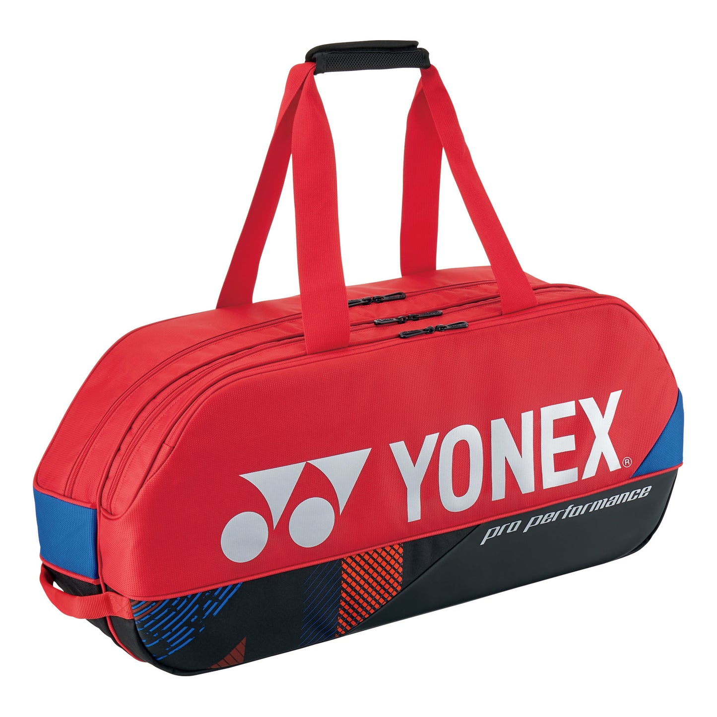 Yonex Pro Tournament Bag Racketväska 3-Röd,Blå Yonex Pro Tournament Bag Racketväska 3-Röd,Blå