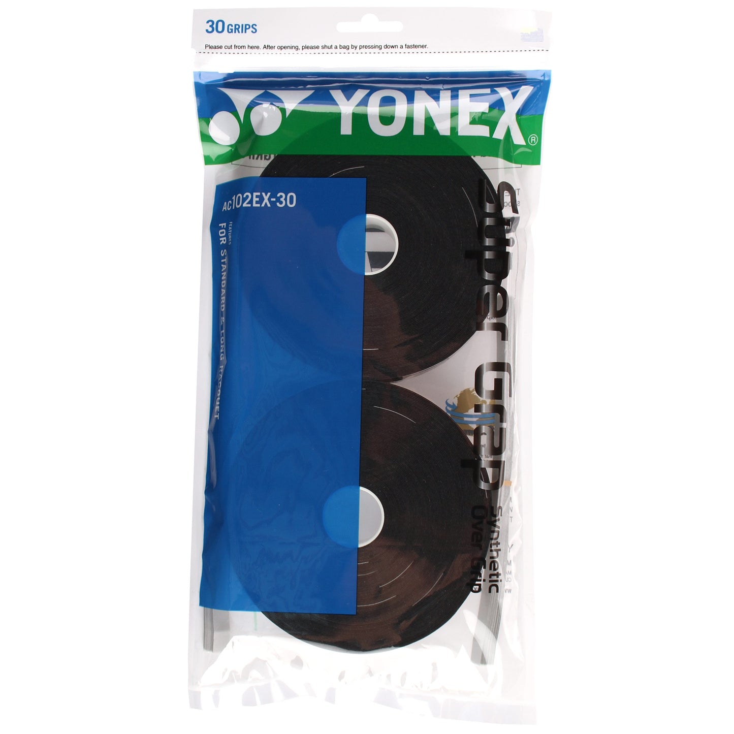 Yonex Super Grap 30-pack-Svart Yonex Super Grap 30-pack-Svart