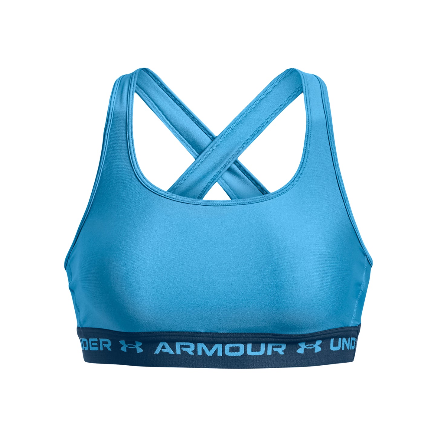 Under Armour Crossback Mid Sport-behå Damer - blå, Under Armour Crossback Mid Sport-behå Damer - blå,