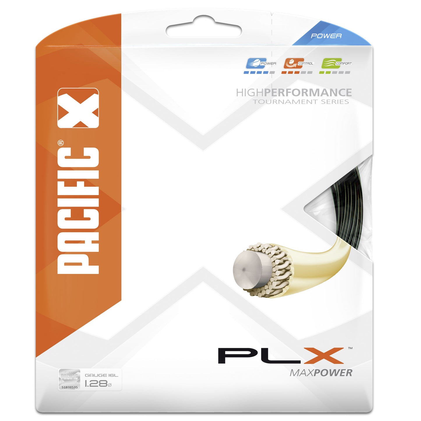 Pacific PLX Strängset 12,2m-Svart Pacific PLX Strängset 12,2m-Svart