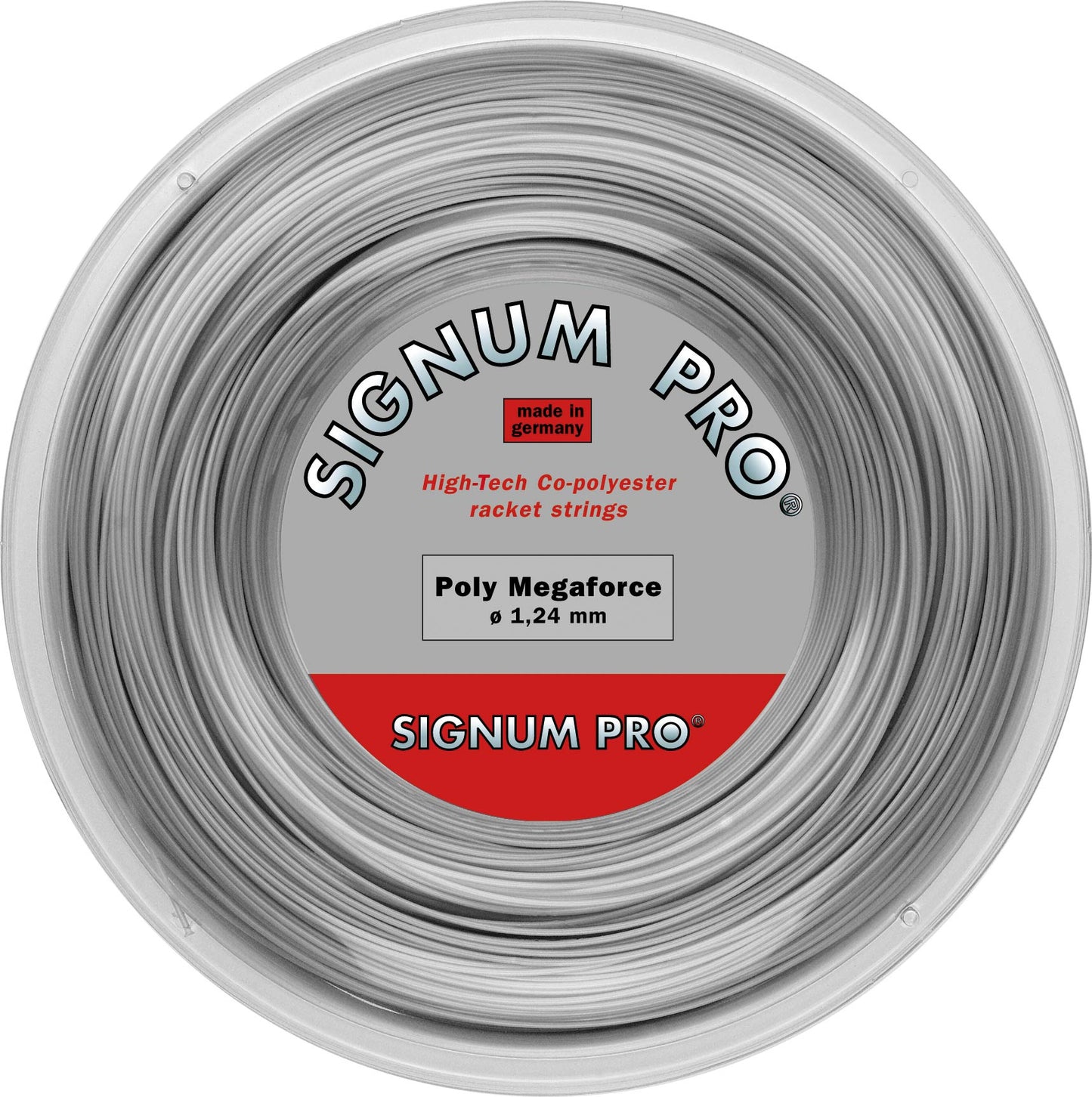 Signum Pro Poly Megaforce Strängrulle 200m-Silver Signum Pro Poly Megaforce Strängrulle 200m-Silver