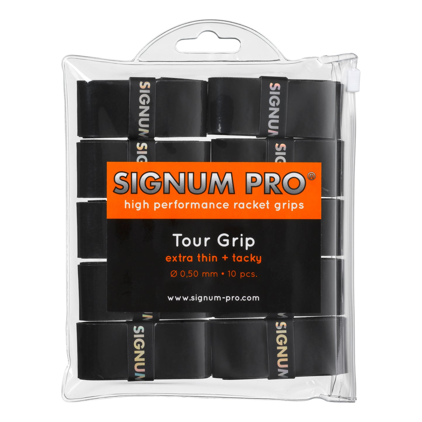 Signum Pro Tour Grip 10-pack-Svart Signum Pro Tour Grip 10-pack-Svart