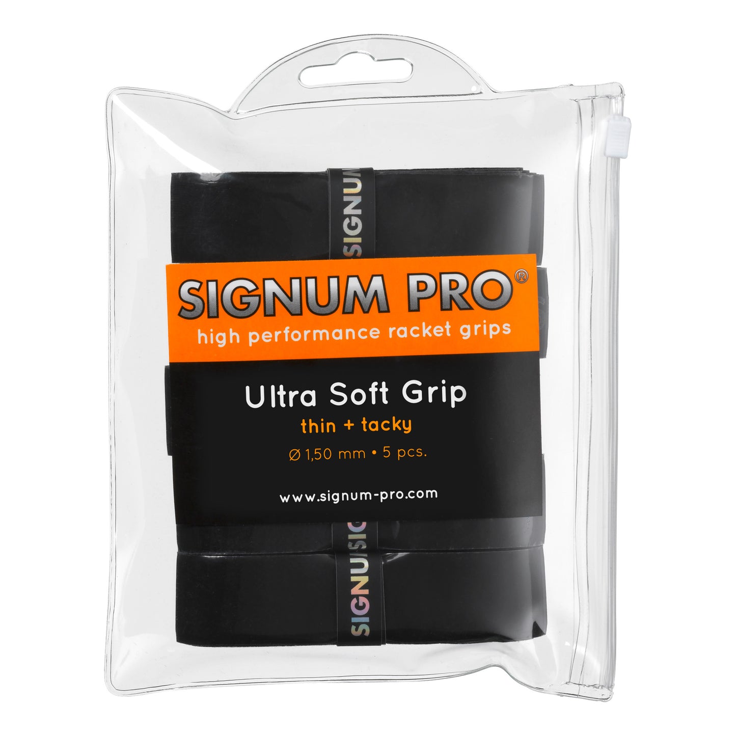 Signum Pro Ultra Soft Grip 5-pack - svart Signum Pro Ultra Soft Grip 5-pack - svart