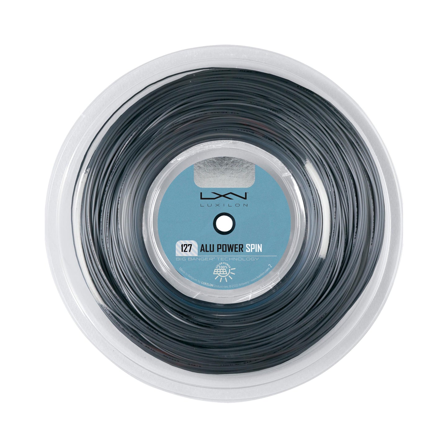Luxilon Alu Power Spin Strängrulle 220m-Silver Luxilon Alu Power Spin Strängrulle 220m-Silver
