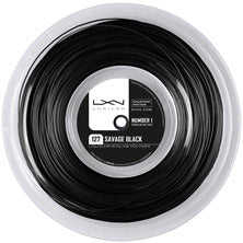 Luxilon Savage Strängrulle 200m - svart Luxilon Savage Strängrulle 200m - svart