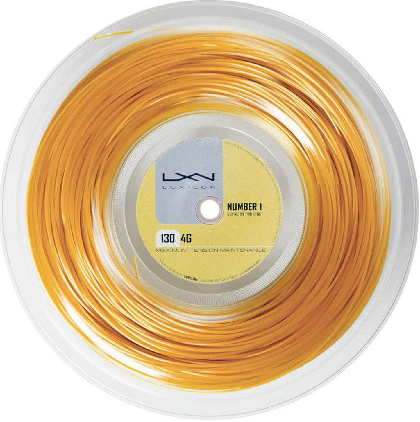 Luxilon 4G Strängrulle 200m-Guld Luxilon 4G Strängrulle 200m-Guld