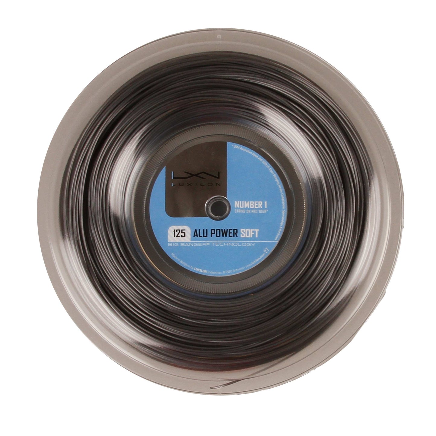 Luxilon Alu Power Soft Strängrulle 200m-Silver Luxilon Alu Power Soft Strängrulle 200m-Silver