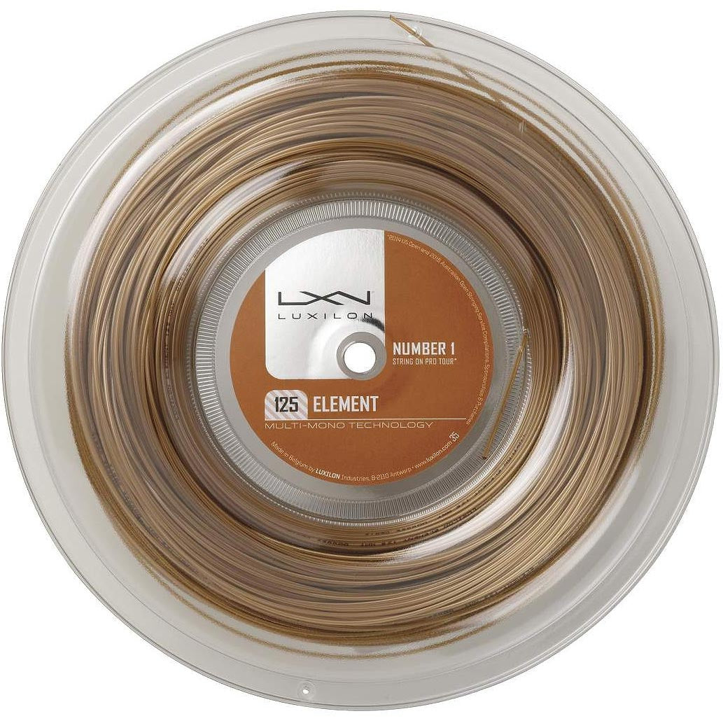 Luxilon Element Bronze Strängrulle 200m-Brons Luxilon Element Bronze Strängrulle 200m-Brons