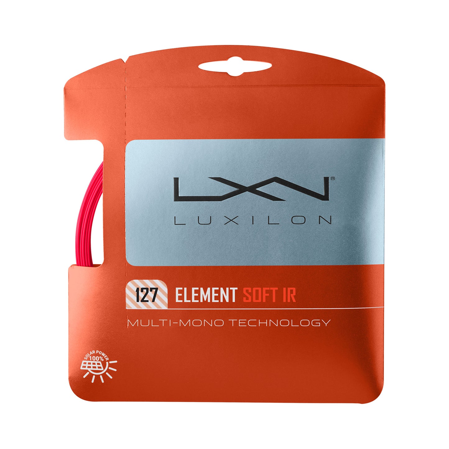 Luxilon Element IR Soft Strängset 12,2m-Röd Luxilon Element IR Soft Strängset 12,2m-Röd