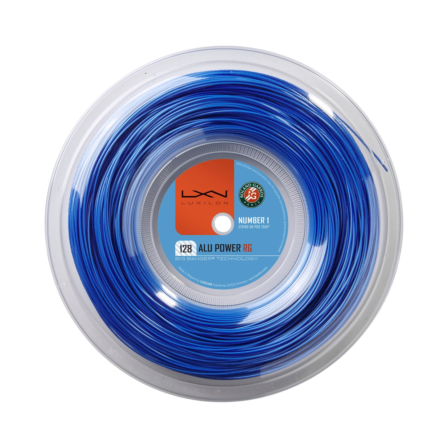 Luxilon Alu Power Roland Garros Strängrulle 12,2m-Blå Luxilon Alu Power Roland Garros Strängrulle 12,2m-Blå