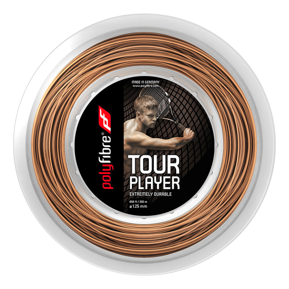 Polyfibre Tour Player Strängrulle 200m-Naturfärger Polyfibre Tour Player Strängrulle 200m-Naturfärger