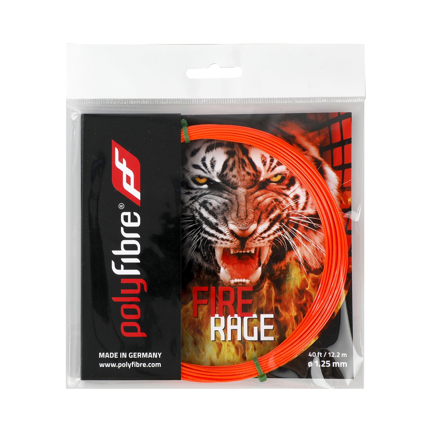 Polyfibre Fire Rage Strängset 12,2m-Orange Polyfibre Fire Rage Strängset 12,2m-Orange