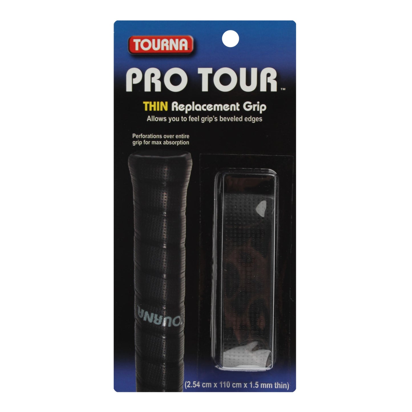 Tourna Pro Tour Grip Enpack-Svart Tourna Pro Tour Grip Enpack-Svart