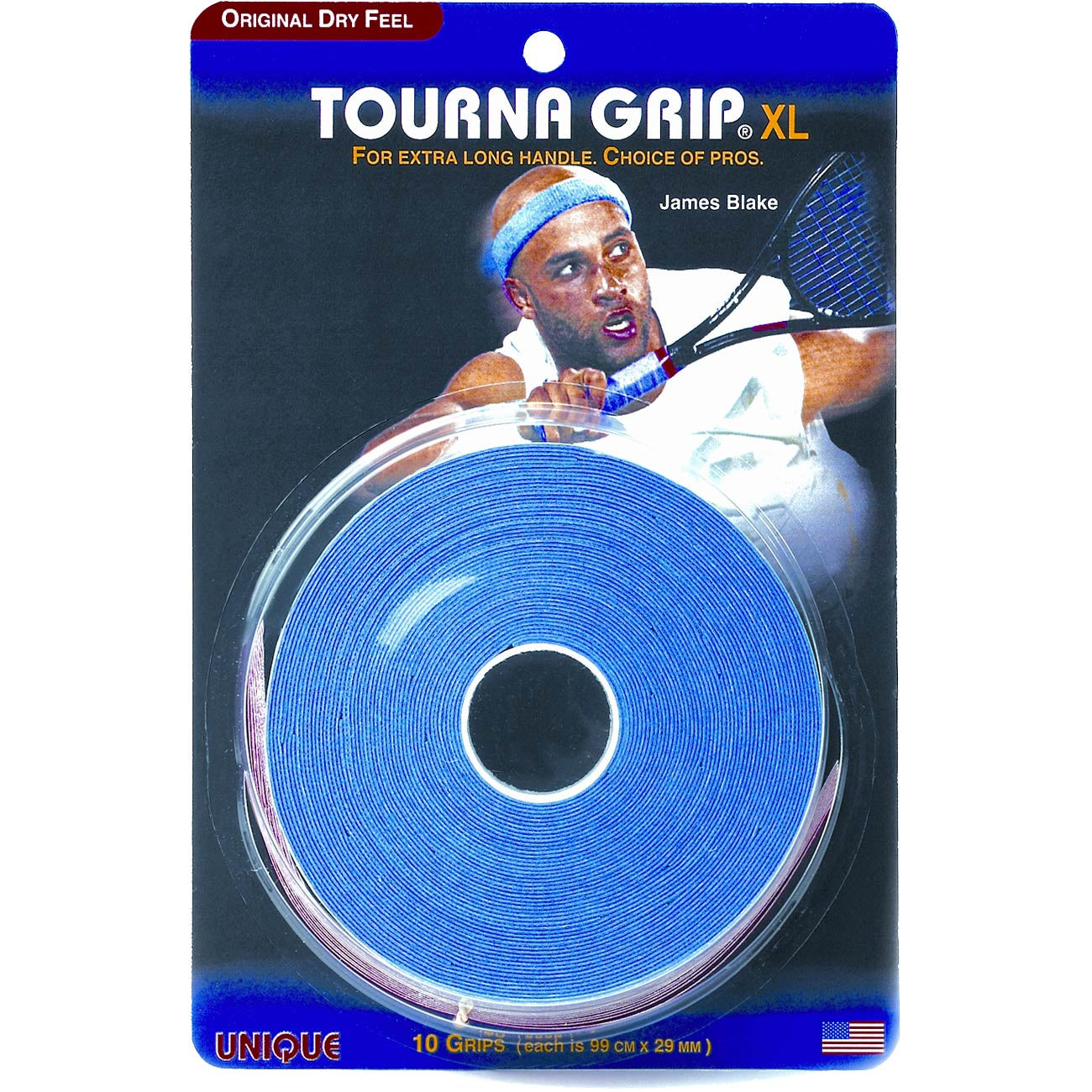 Tourna Grip XL 10-pack-Blå Tourna Grip XL 10-pack-Blå