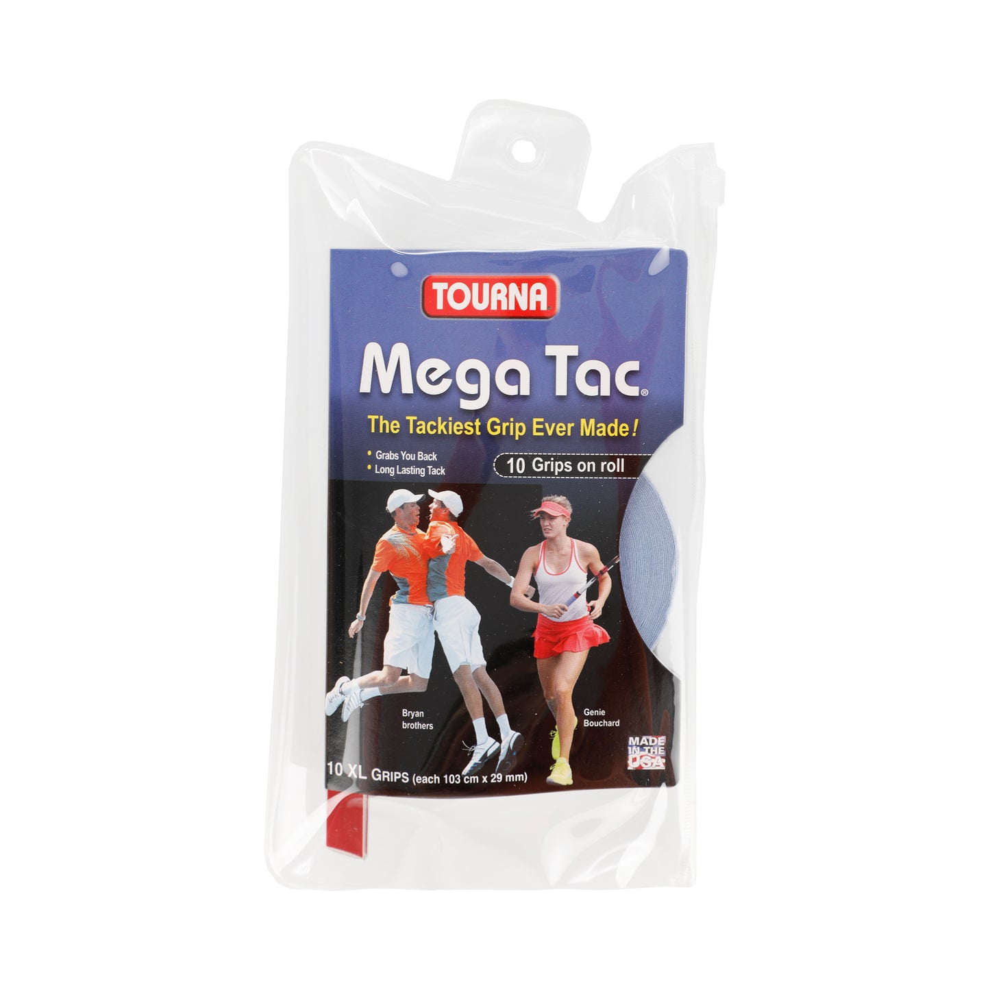 Tourna Mega Tac 10-pack-Blå Tourna Mega Tac 10-pack-Blå