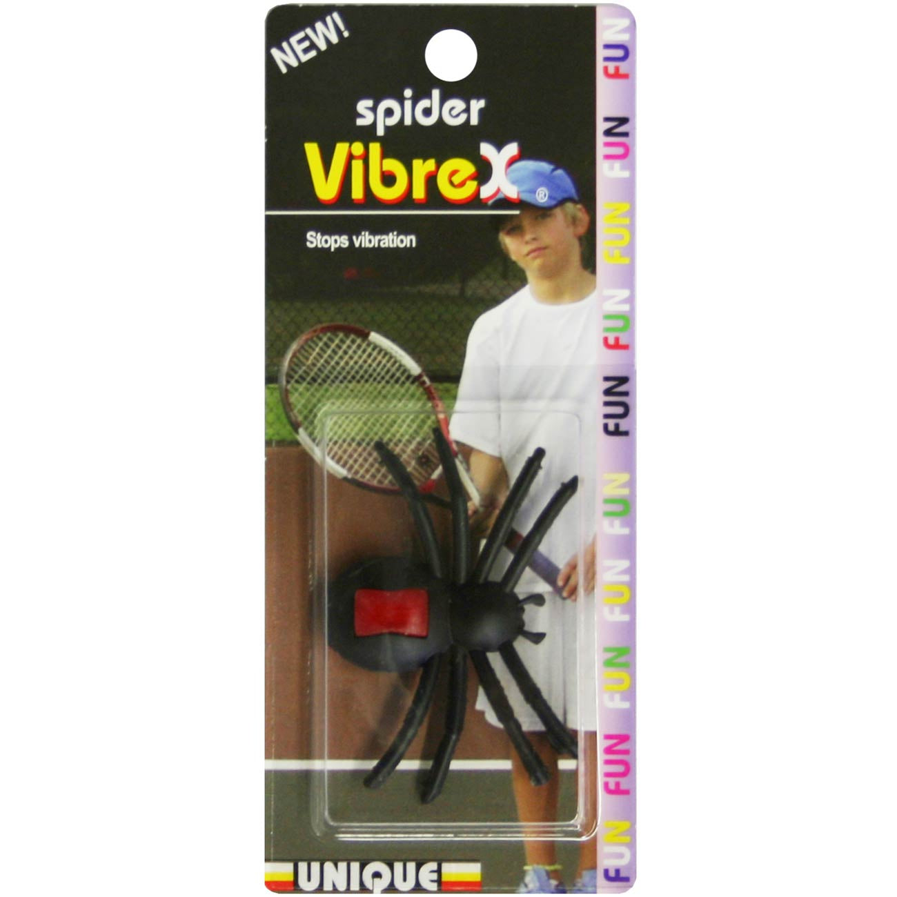 Tourna Spider Vibrex Dämpare Enpack-Svart Tourna Spider Vibrex Dämpare Enpack-Svart