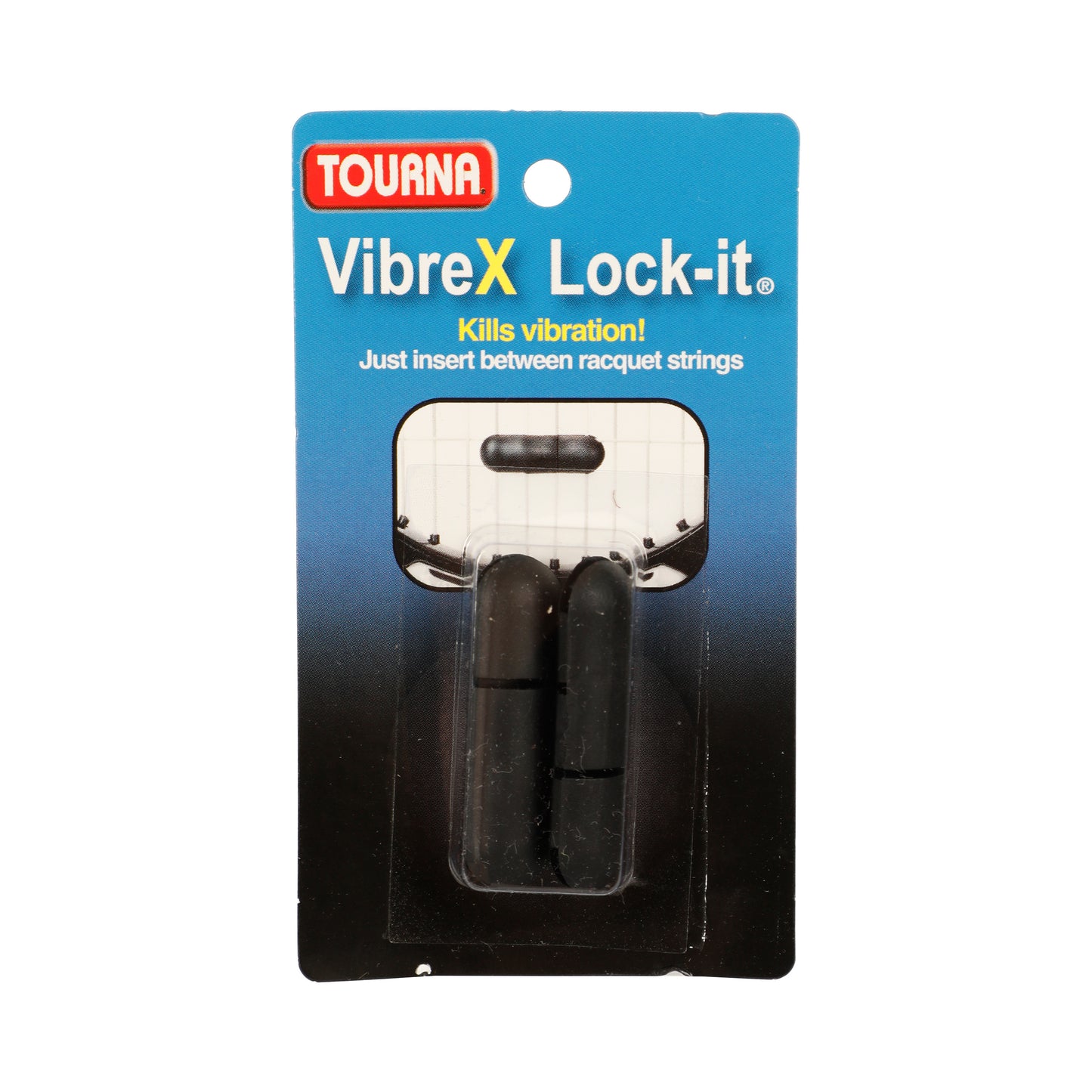 Tourna Vibrex Lock Dämpare 2-pack-Svart Tourna Vibrex Lock Dämpare 2-pack-Svart
