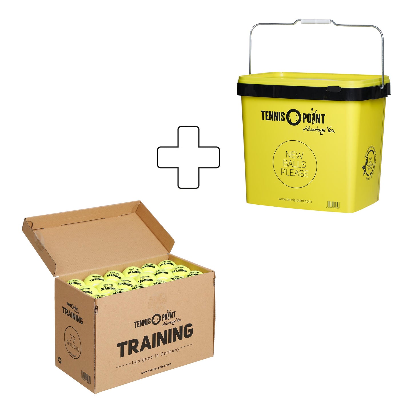 Tennis-Point 72-pack påse Training Tennis-Point 72-pack påse Training