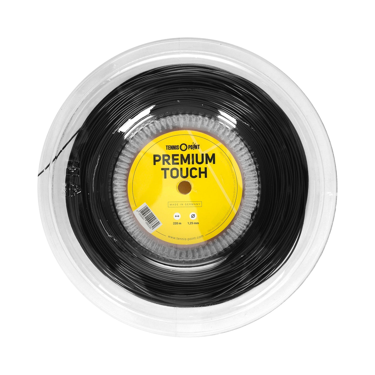 Tennis-Point Premium Touch Strängrulle 220m-Svart Tennis-Point Premium Touch Strängrulle 220m-Svart
