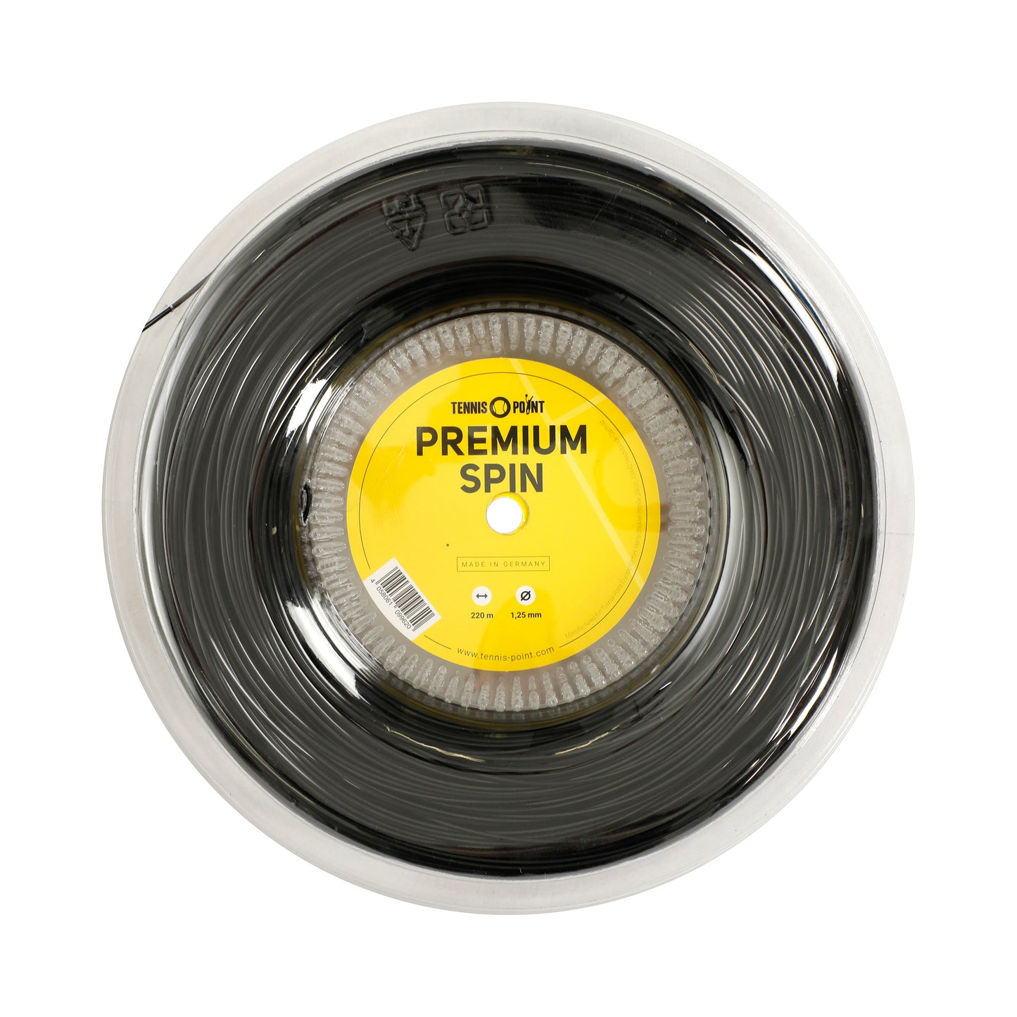 Tennis-Point Premium Spin Strängrulle 220m-Svart Tennis-Point Premium Spin Strängrulle 220m-Svart