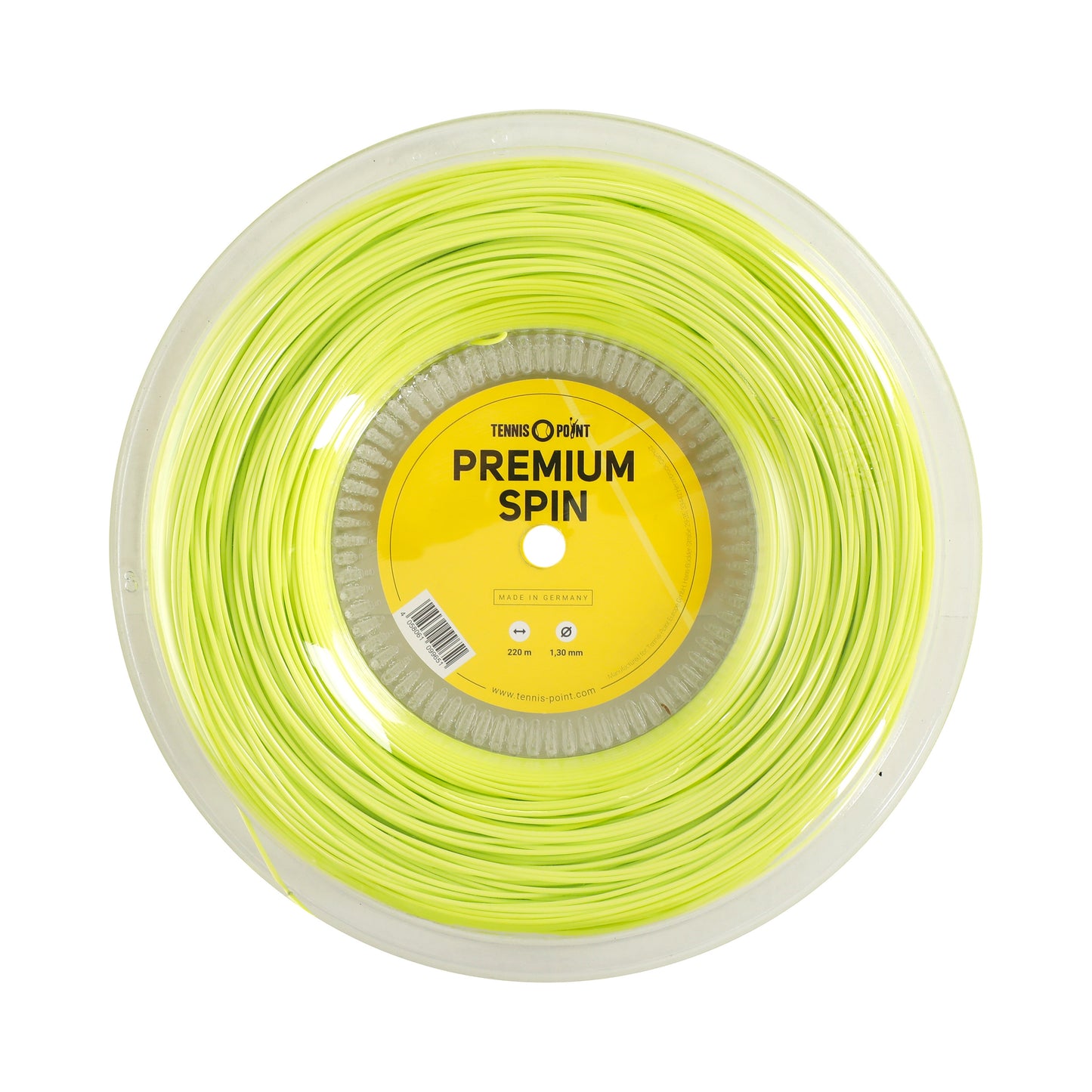 Tennis-Point Premium Spin Strängrulle 220m-Lime Tennis-Point Premium Spin Strängrulle 220m-Lime