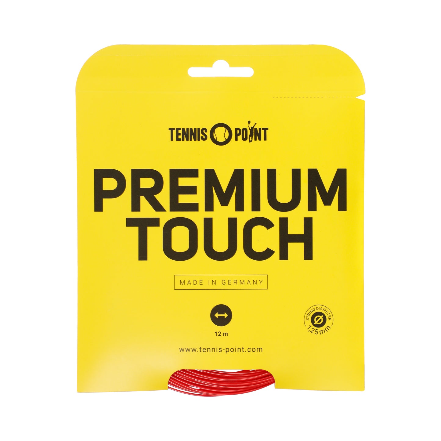 Tennis-Point Premium Touch Strängset 12m-Röd Tennis-Point Premium Touch Strängset 12m-Röd