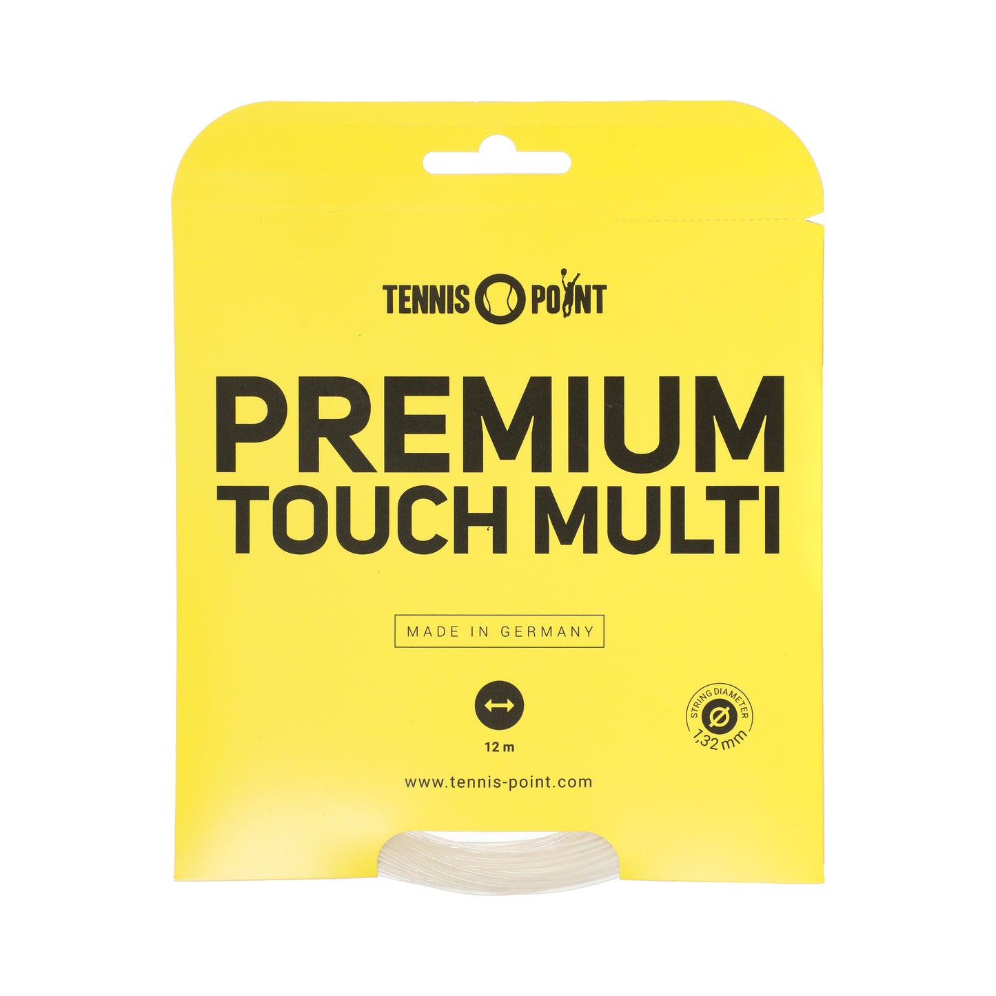 Tennis-Point Premium Touch Multi Strängset 12m-Naturfärger Tennis-Point Premium Touch Multi Strängset 12m-Naturfärger
