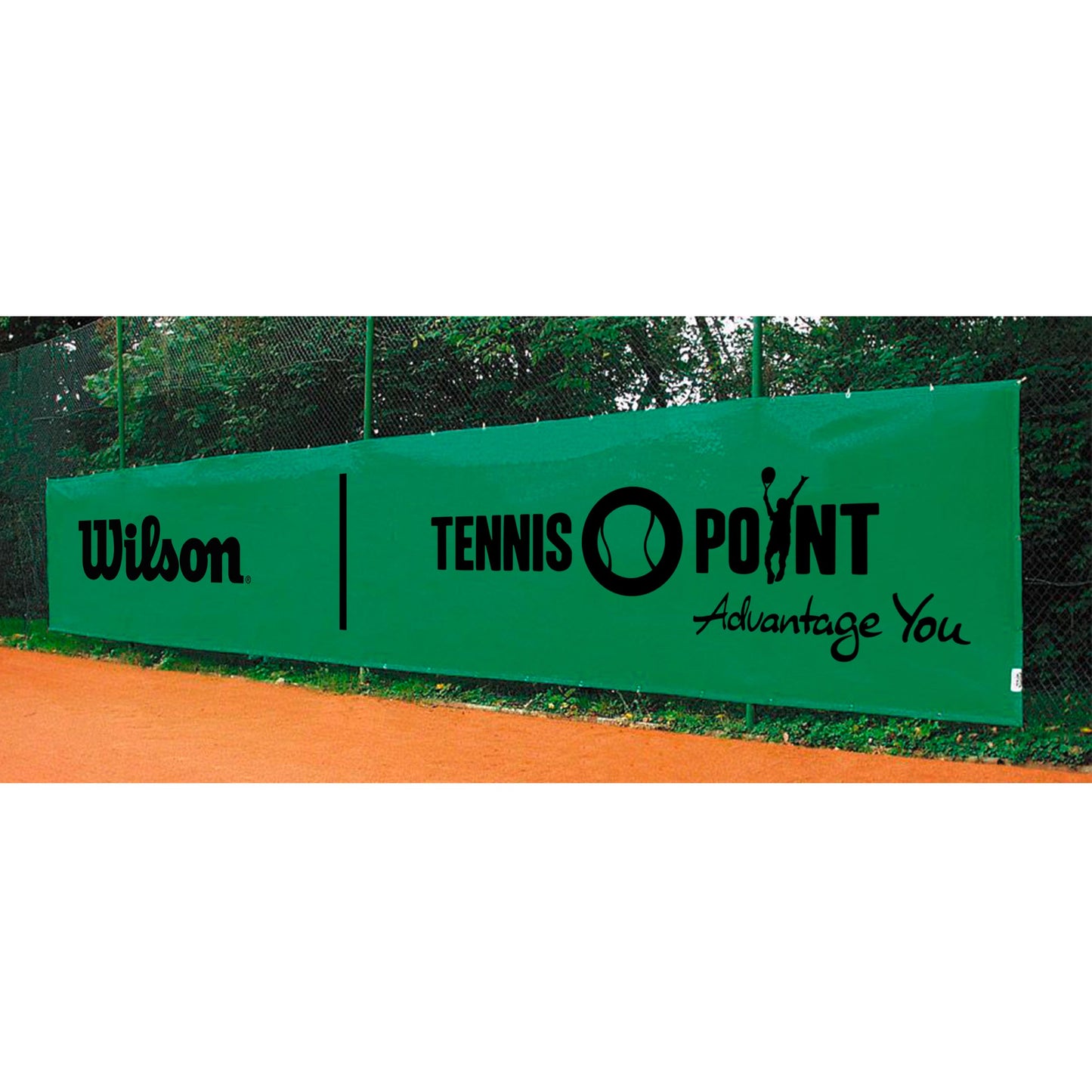 Tennis-Point Wilson 12x2m Insynsskydd-Grön Tennis-Point Wilson 12x2m Insynsskydd-Grön